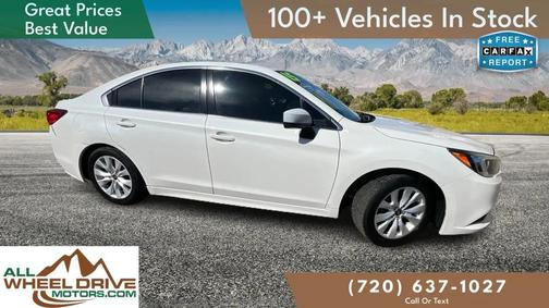 Crystal White Pearl 2017 Subaru Legacy Premium
