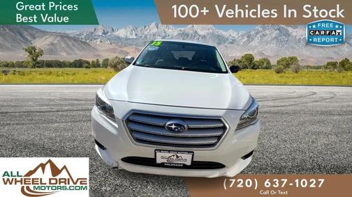 Crystal White Pearl 2017 Subaru Legacy Premium