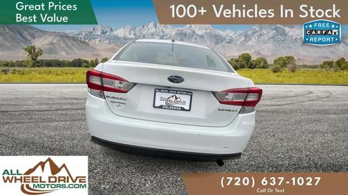 Crystal White Pearl 2019 Subaru Impreza 2.0i