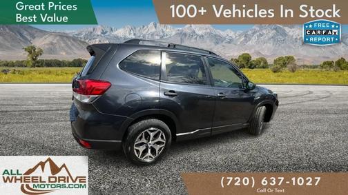 Dark Gray Metallic 2019 Subaru Forester Premium