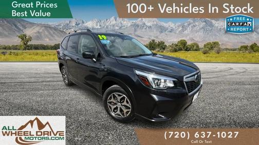 Dark Gray Metallic 2019 Subaru Forester Premium
