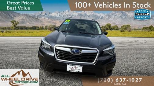 Dark Gray Metallic 2019 Subaru Forester Premium