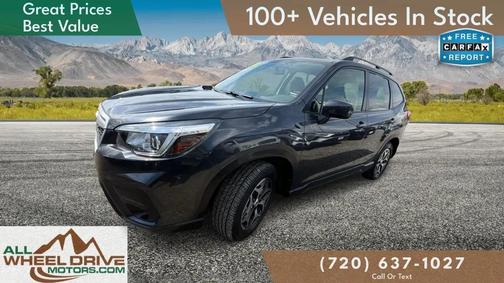 Dark Gray Metallic 2019 Subaru Forester Premium