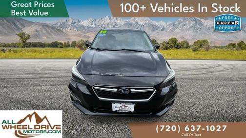 Crystal Black Silica 2018 Subaru Impreza 2.0i Limited