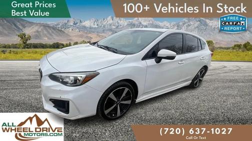 Crystal White Pearl 2019 Subaru Impreza 2.0i Sport