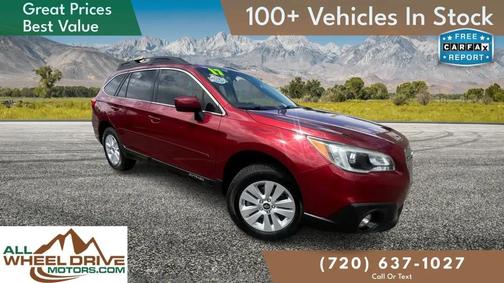 Venetian Red Pearl 2017 Subaru Outback 2.5i Premium
