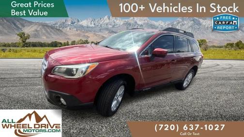 Venetian Red Pearl 2017 Subaru Outback 2.5i Premium
