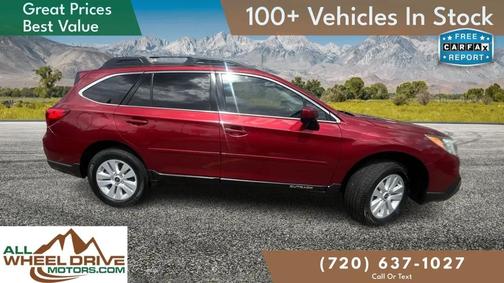 Venetian Red Pearl 2017 Subaru Outback 2.5i Premium