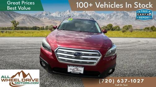 Venetian Red Pearl 2017 Subaru Outback 2.5i Premium