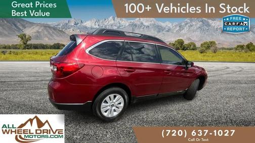 Venetian Red Pearl 2017 Subaru Outback 2.5i Premium