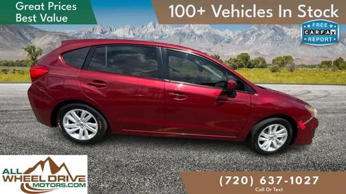 Venetian Red Pearl 2015 Subaru Impreza 2.0i Premium