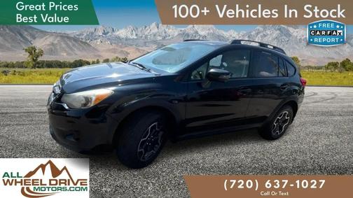 Crystal Black Silica 2015 Subaru XV Crosstrek 2.0i Limited
