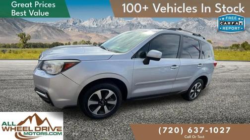 Ice Silver Metallic 2017 Subaru Forester 2.5i Limited