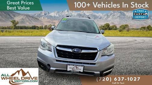 Ice Silver Metallic 2017 Subaru Forester 2.5i Limited
