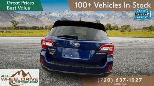 Blue 2016 Subaru Outback 2.5i Limited