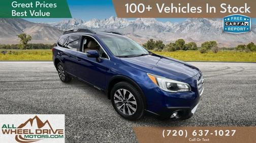 Blue 2016 Subaru Outback 2.5i Limited