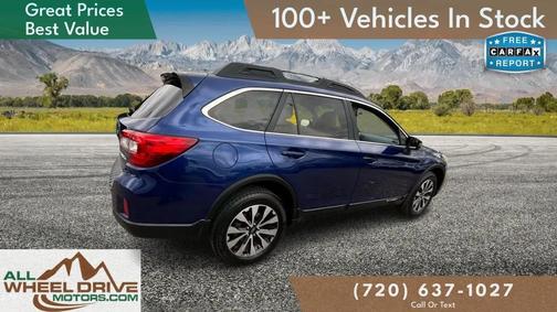 Blue 2016 Subaru Outback 2.5i Limited