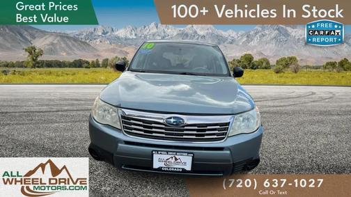 2010 Subaru Forester 2.5 X