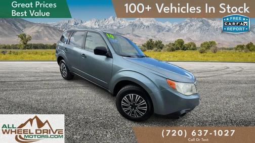 2010 Subaru Forester 2.5 X