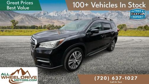 Crystal Black Silica 2019 Subaru Ascent Limited 7-Passenger