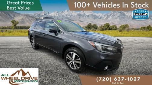 Gray 2019 Subaru Outback 2.5i Limited