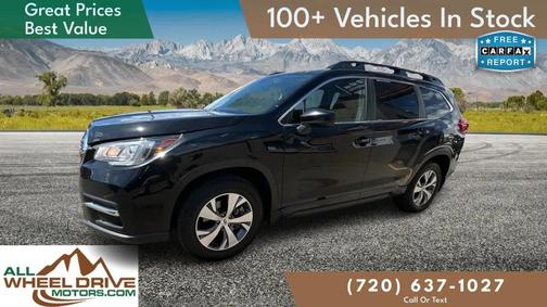 Crystal Black Silica 2019 Subaru Ascent Premium 7-Passenger