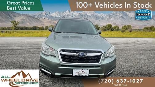 Jasmine Green Metallic 2018 Subaru Forester 2.5i Premium