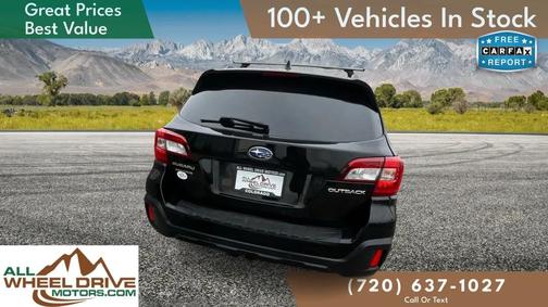 Crystal Black Silica 2018 Subaru Outback 2.5i Touring