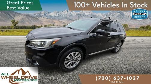Crystal Black Silica 2018 Subaru Outback 2.5i Touring