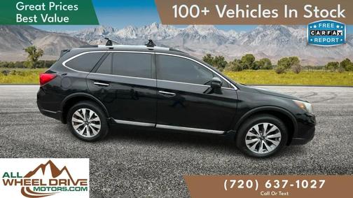 Crystal Black Silica 2018 Subaru Outback 2.5i Touring