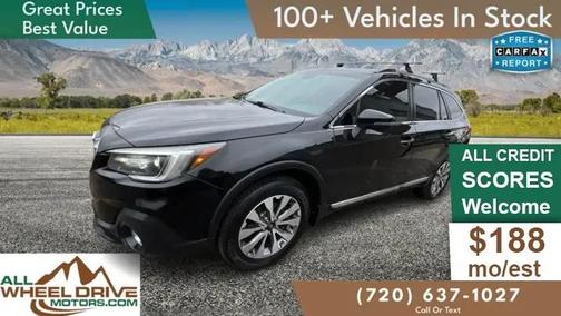 Crystal Black Silica 2018 Subaru Outback 2.5i Touring