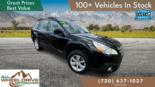 Crystal Black Silica 2014 Subaru Outback 2.5i