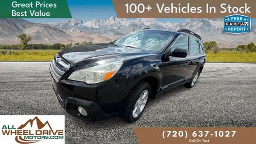 Crystal Black Silica 2014 Subaru Outback 2.5i