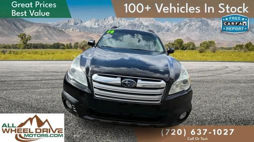 Crystal Black Silica 2014 Subaru Outback 2.5i