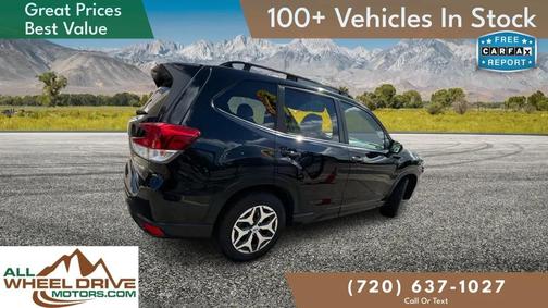 Crystal Black Silica 2022 Subaru Forester Premium