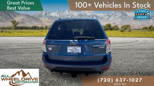 Blue 2012 Subaru Forester 2.5X Premium