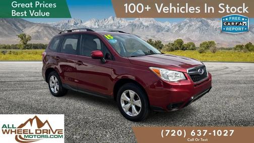 Venetian Red Pearl 2015 Subaru Forester 2.5i Premium