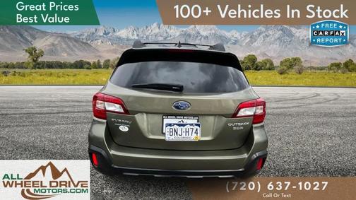 Wilderness Green Metallic 2019 Subaru Outback 3.6R Limited
