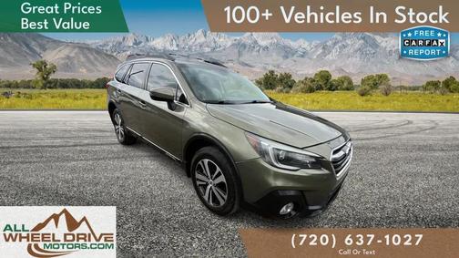 Wilderness Green Metallic 2019 Subaru Outback 3.6R Limited