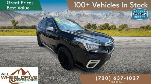 Crystal Black Silica 2020 Subaru Forester Touring