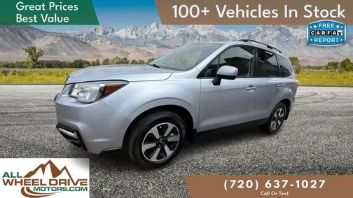 Ice Silver Metallic 2017 Subaru Forester 2.5i Premium
