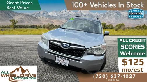 Ice Silver Metallic 2015 Subaru Forester 2.5i Limited
