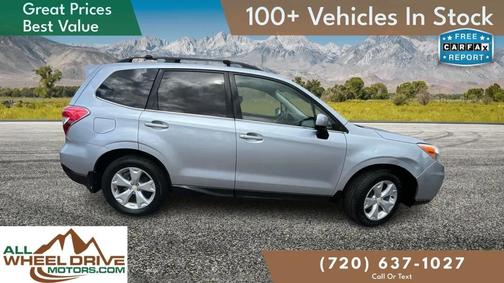 Ice Silver Metallic 2015 Subaru Forester 2.5i Limited