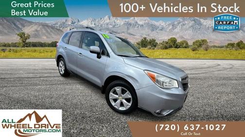 Ice Silver Metallic 2015 Subaru Forester 2.5i Limited