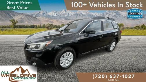 Crystal Black Silica 2018 Subaru Outback 2.5i Premium