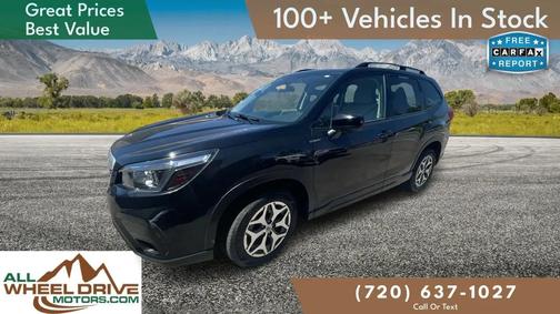 Crystal Black Silica 2019 Subaru Forester Premium