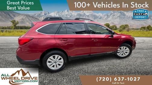 Red 2018 Subaru Outback 2.5i