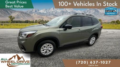 Jasper Green Metallic 2019 Subaru Forester Base