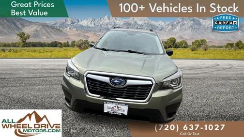 Jasper Green Metallic 2019 Subaru Forester Base