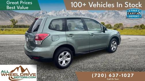 Jasmine Green Metallic 2017 Subaru Forester 2.5i